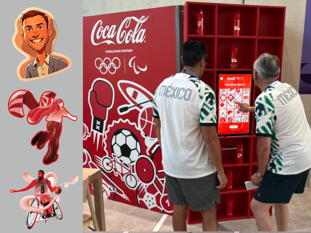 Sticker station